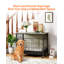 Niche pour chien en bois massif Eugeniya-98834099-98834102