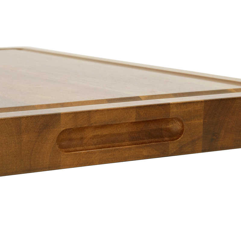 Viking 20-Inch Acacia Wood Reversible Butcher Block