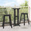 Vidaxl Garden Bar Set 3 Pcs HDPE-117955361