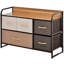 2 commodes, 5 commodes de rangement portatives avec surmatelas,