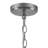 1-light Ribbed Glass Single Pendant-1277257770