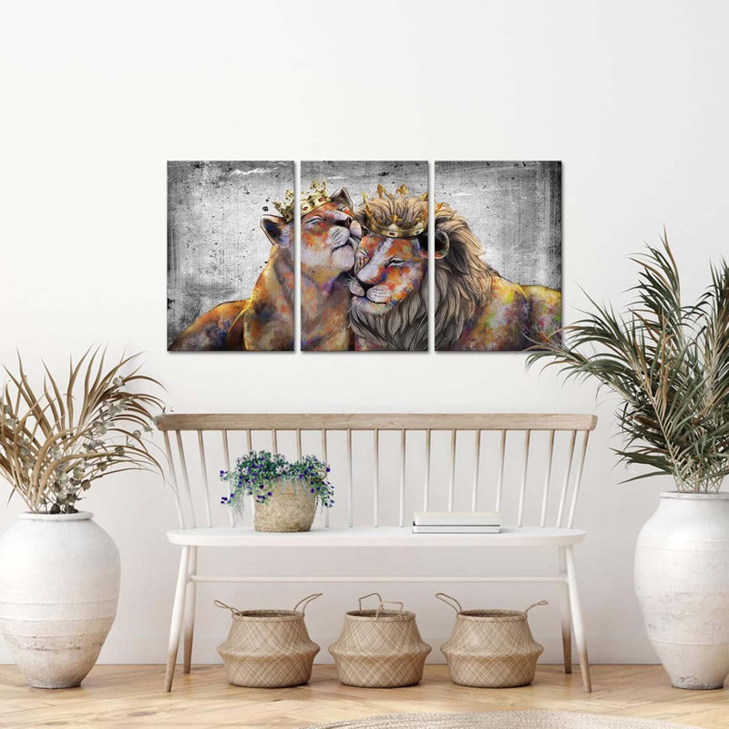 3 Piece Wrapped Canvas Print