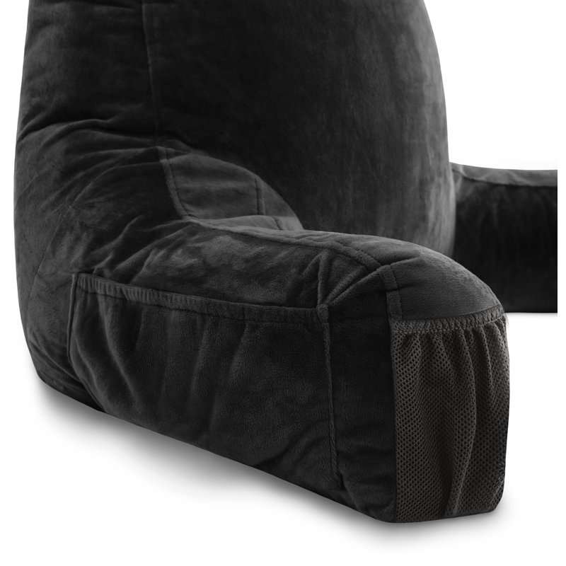  Housse et insert de coussin de lecture, Noir