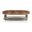 Villa Cherie Oval Cocktail Table - Hazelnut
