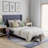 Cecilia Upholstered Wingback Bed-106202345-106202344