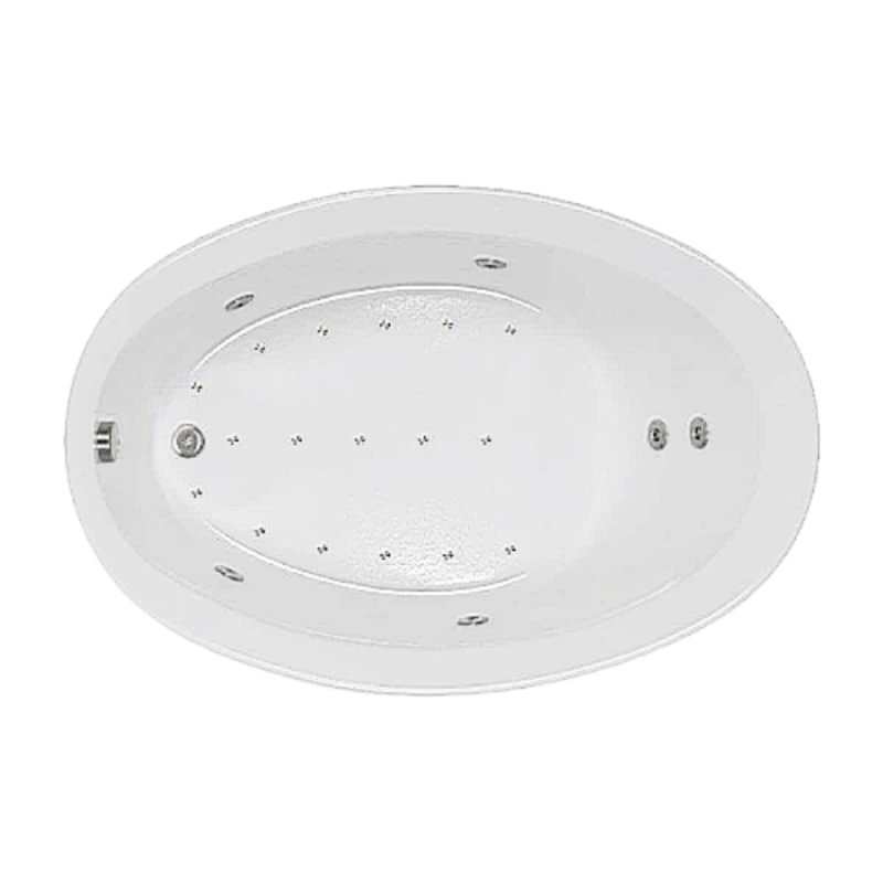 56'' x 38'' Drop-In Acrylic Bathtub