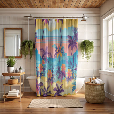 Rideau de douche Ocean - Premium