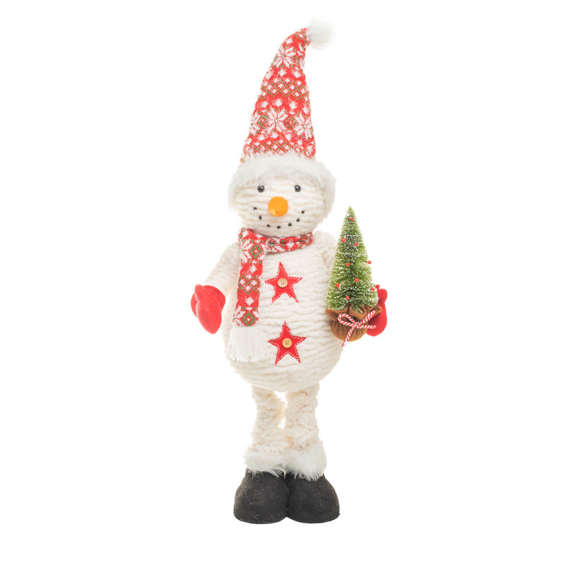 Personnage blanc bonhomme de neige
