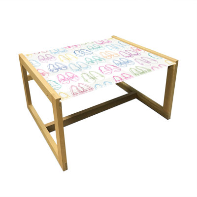 Jaffar Trestle Coffee Table