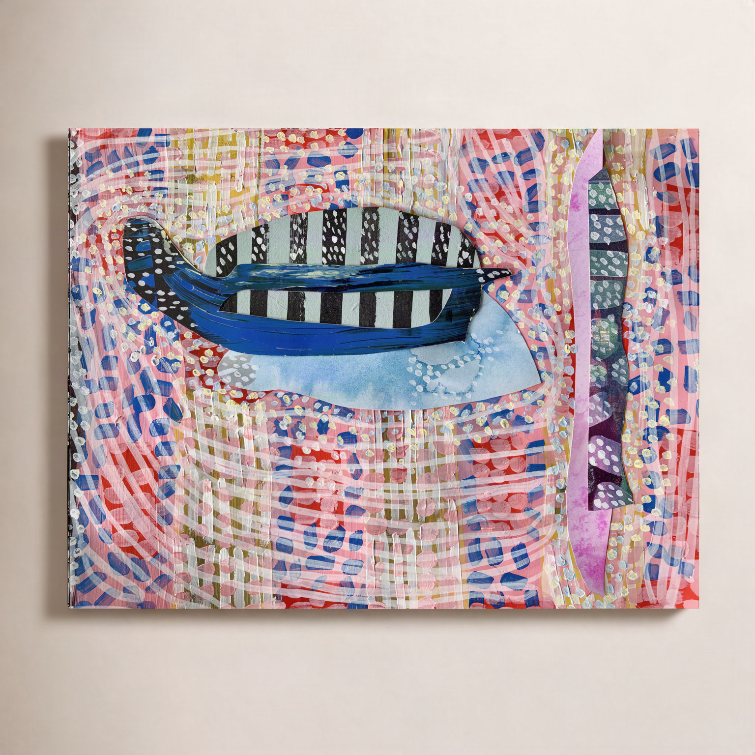 Chrysalis Print by K'era Morgan, Espresso Canvas Floater Framed, No Mat, 12" H x 16" W