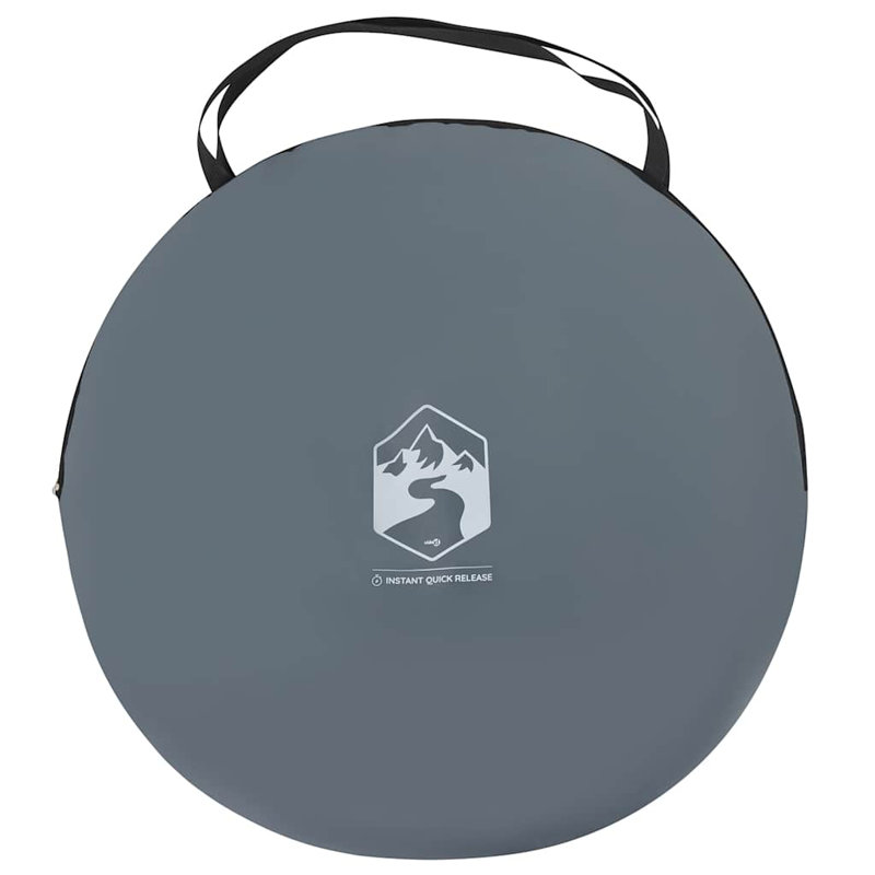 Tente Vidaxl, Gris / Orange