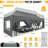 30 Ft. W x 10 Ft. D Metal Pop-Up Canopy Tent-100023534