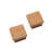 2 Pack Teak Square Drawer Pull