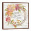 Farmhouse Hydrangea Wreath Spice I Home by Cynthia Coulter - Wrapped Canvas Print-459938282-446869477