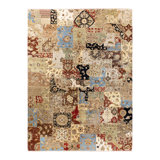 Overdyed One-of-a-Kind 9' 2" X 12' 3" Hand Knotted Area Rug