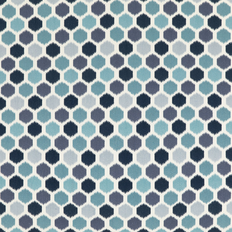 Fiesta Pinata Performance Fabric, Indigo