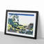 Mishima Pass by Katsushika Hokusai - Picture Frame Painting Print-55610474-55610475