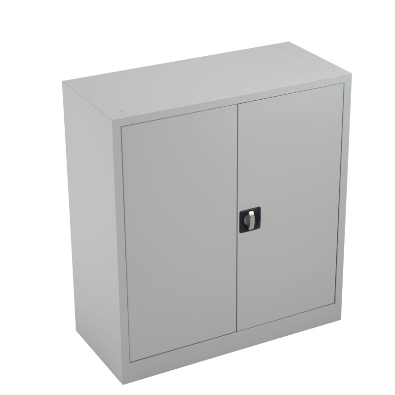 2 -Door 2 -Shelf, Grey