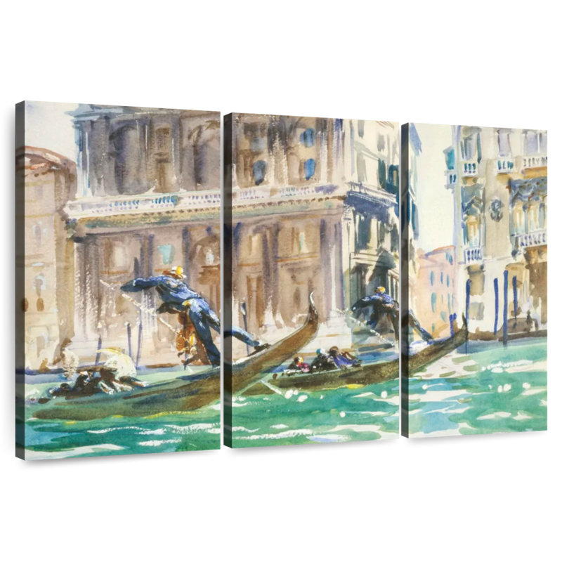 Mehar View Of Venice 1906, 24" H x 38" W
