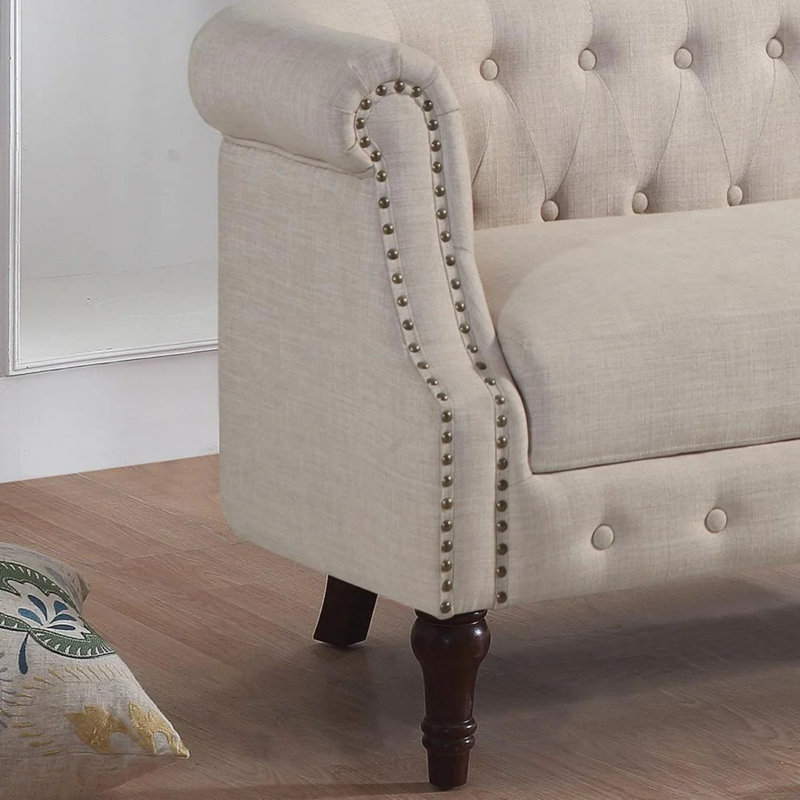 Loveseat Sofa for Living Room - Long Couch in a Box, Love Seat for Small Area, Couches for Living Room