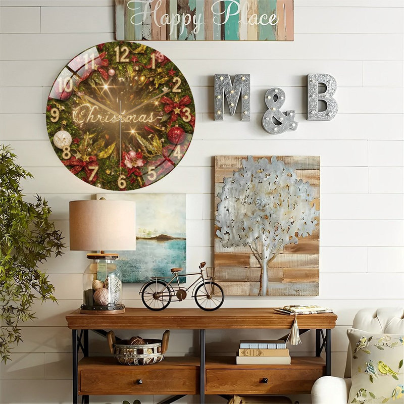 Horloge murale 12 po