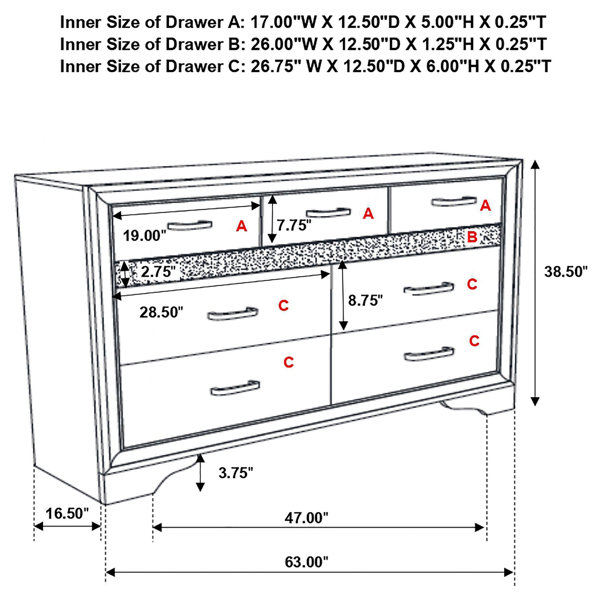 Dimensions du produit