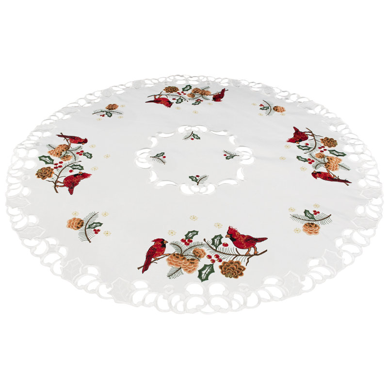 Plateau de table rouge Cardinal (33 po)