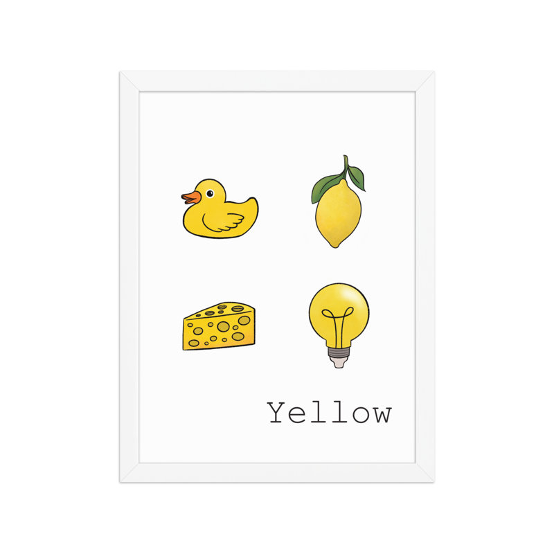 Yellow | Framed Poster