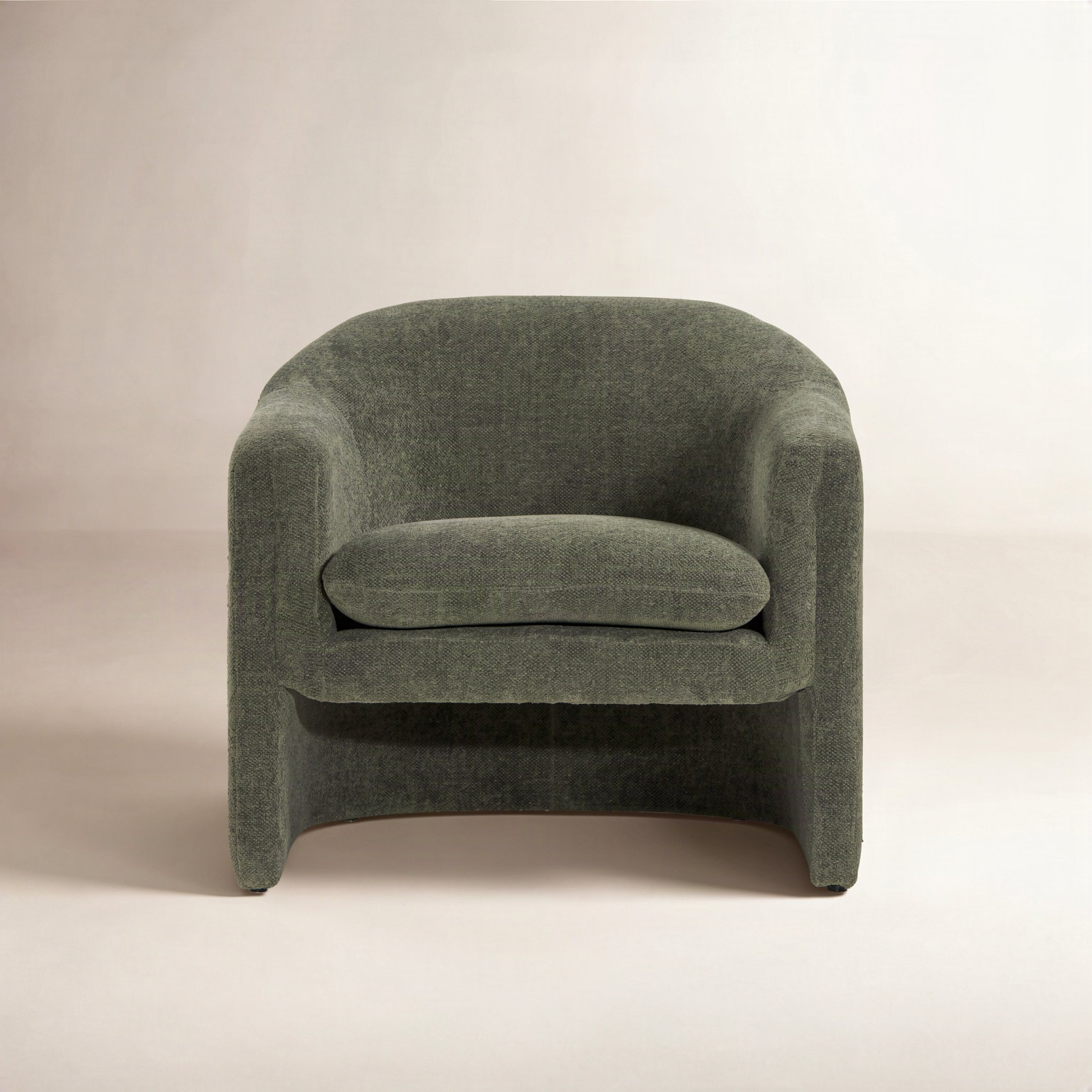 Alda Pine Armchair, Green