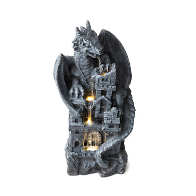 Jaykwon Sculptural Fountain with Lights