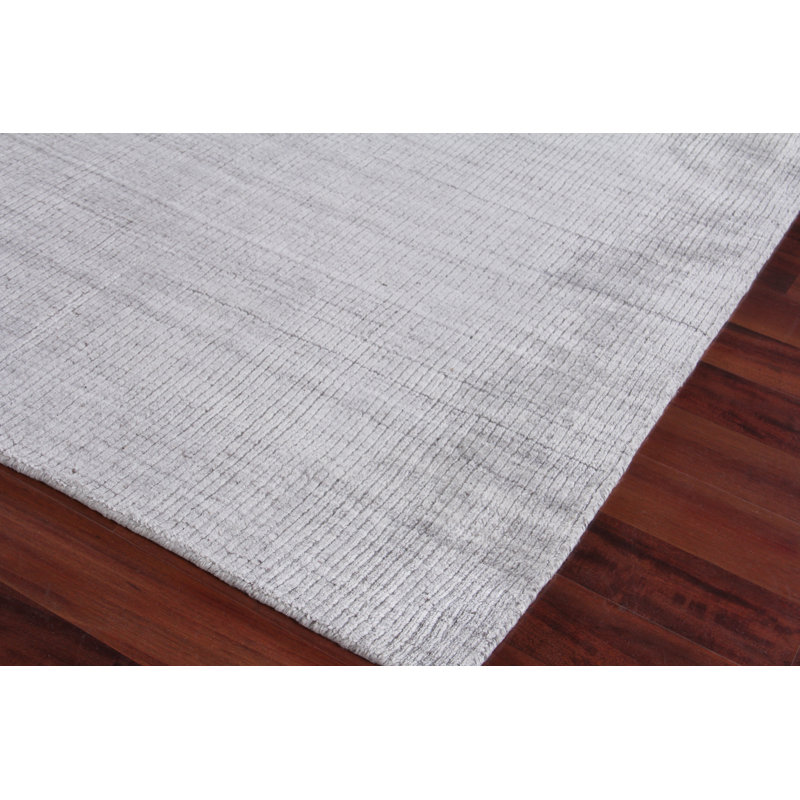 Robin Handmade Area Rug, Rectangle 8' x 10', Gray