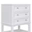 Meuble-lavabo de 24 po sans lavabo, base seulement, structure en bois massif, armoire de rangement de salle de bain avec tiroir et tablette ouverte
