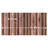 Rubik 5-7/8"x11-3/4" Fluted Ceramic Wall Tile-95752452