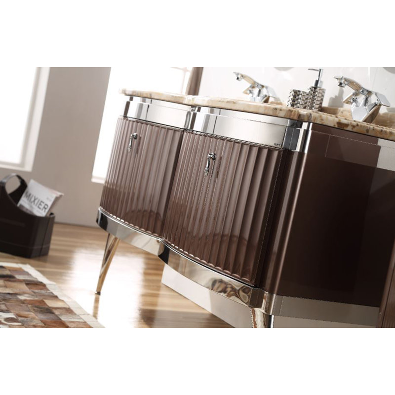 53'' W Double Bathroom Vanity Base
