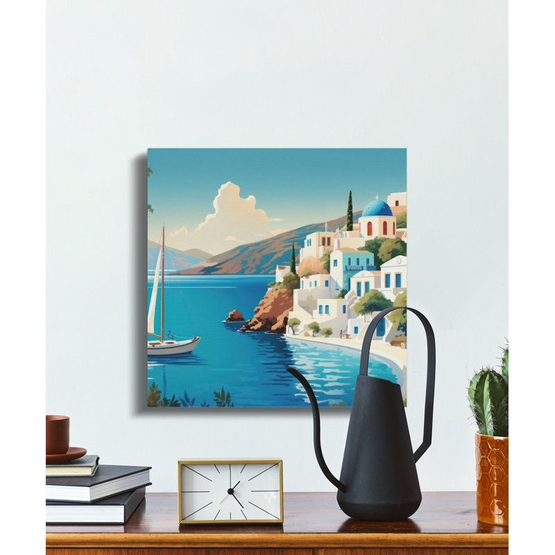 Omalley Wrapped Canvas Print Set, 16x16