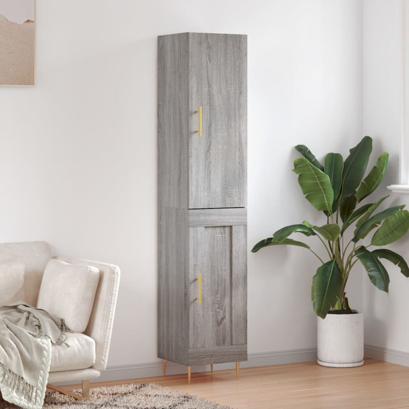 Savard 34.5cm Sideboard, Grey Sonoma