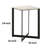 Lhiam Marble Top End Table