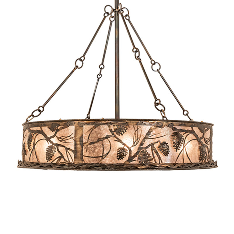 Whispering Pines Downrod Ceiling Fan