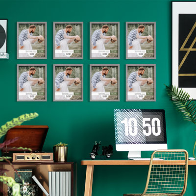 Wood Picture Frame - Set of 8