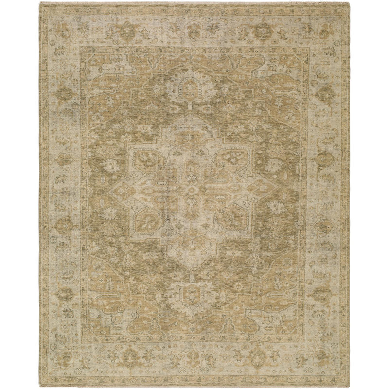 Odyssey Handmade Wool Area Rug, Rectangle 6' x 9'