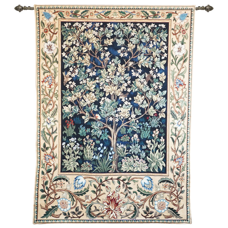 Wall Hanging, Blue/Beige