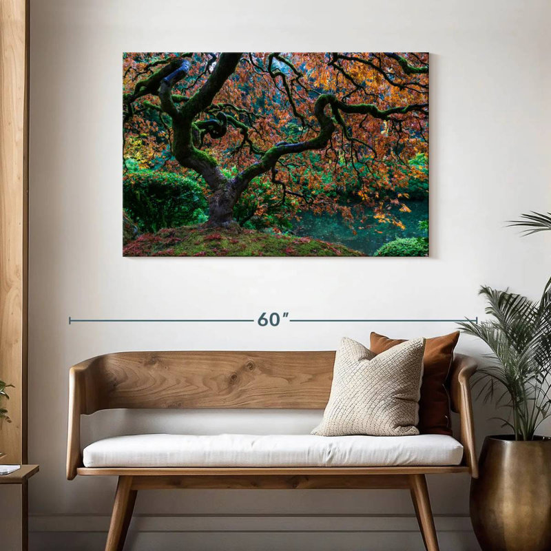 Harnek Japanese Maple Foliage, 30" H x 45" W