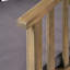 Chaises d'extérieur gris foncé avec coussins en chenille, de 2 po. Fabriqué en bois pour une sensation de confort 2, gris. Pour une utilisation durable