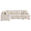 Canapé modulaire en U de style Mid-Century pour salon-130122659