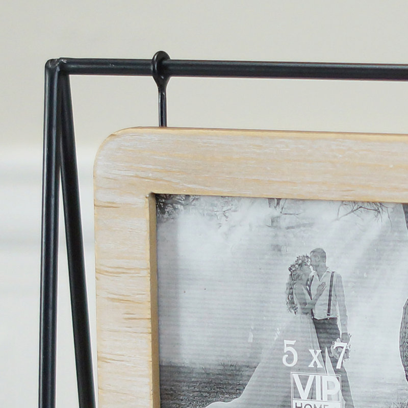 Cadre photo en bois 12,5 po 5x7