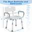 U-Shaped Shower Seat