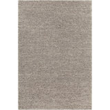 Sinatra Textured Contemporary Wool Taupe Area Rug