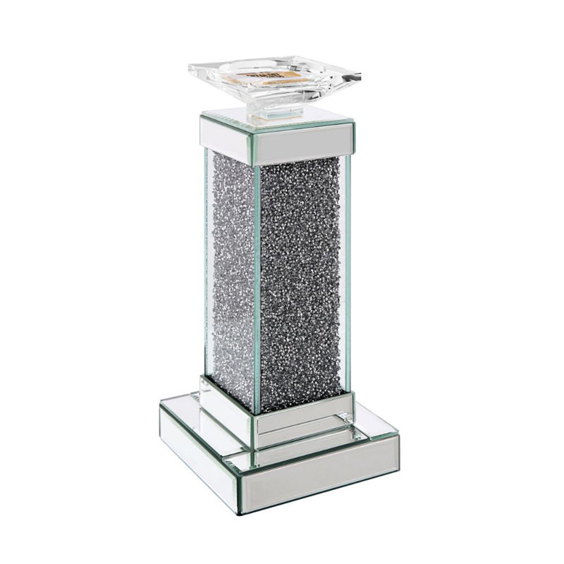 Bougeoir d'appoint Joaquin (2 pièces), H 13 po x l 5 po x P 5 po