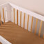 Burnt Sienna Muslin Mini Crib Sheet