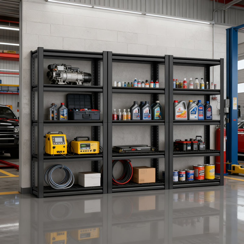 Étagère de garage 72 "H 72 po